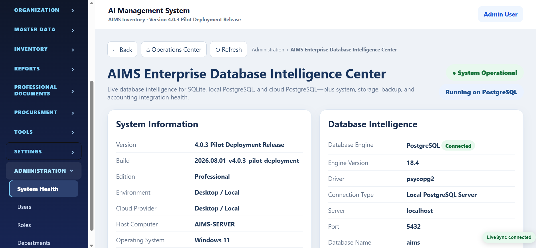 Database Intelligence
